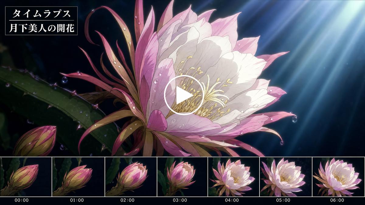 抖阴植物视频-花朵绽放延时摄影